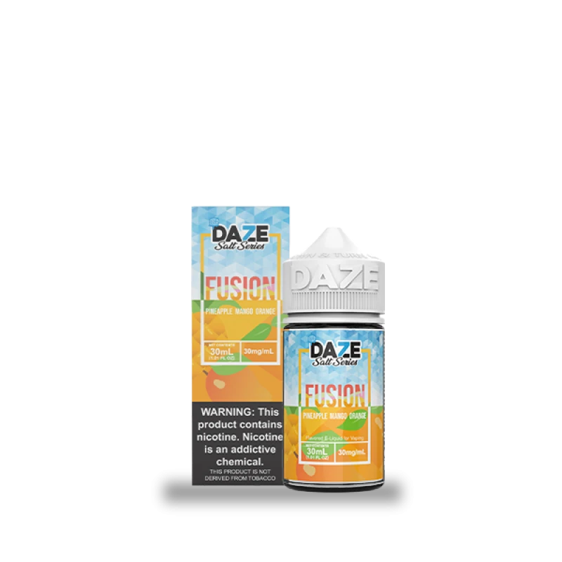 7DAZE FUSION TFN SALT - PINEAPPLE MANGO ORANGE ICED - 30ML