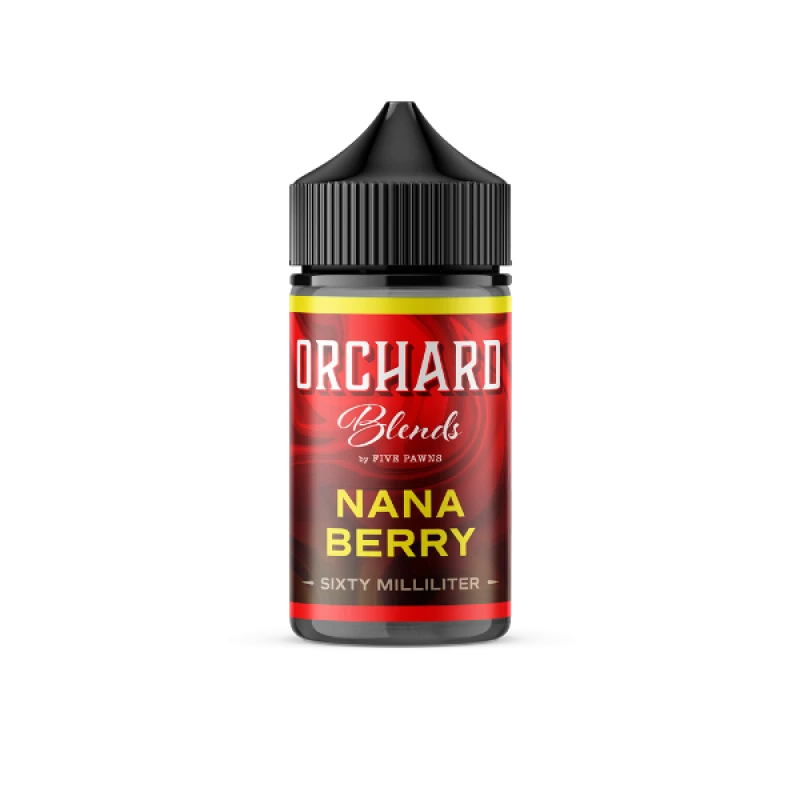 ORCHARD BLENDS BY FIVE PAWNS - NANA BERRY - 60ML